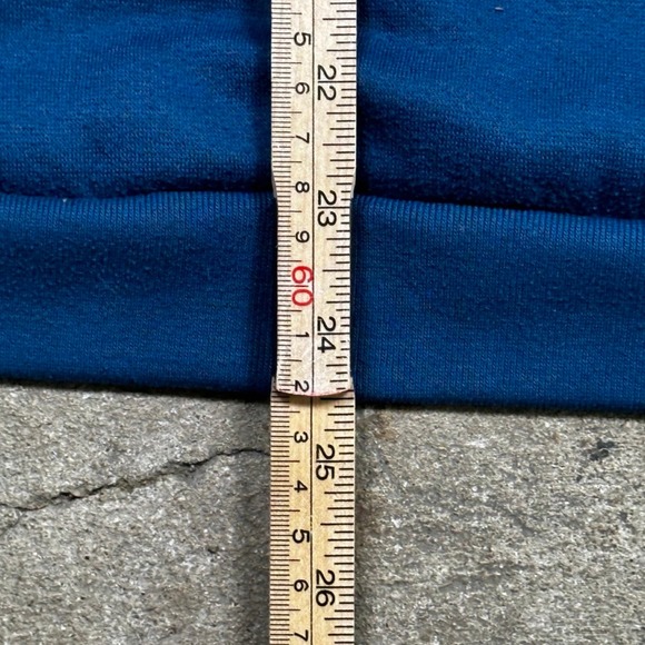 Vintage Blue Floral Embroidered Sweatshirt - Picture 5 of 5